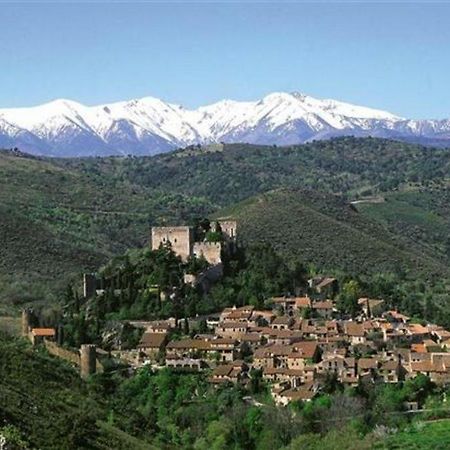 Gite Le Chalet Des Milles Et Un Chemins Castelnou Eksteriør bilde